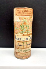 Rarely seen  Antique LT Piver, Poudre de Talc box. ‘Des Fleurs’.  C. 1915. picture