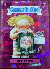 2022 Topps Garbage Pail Kids Sapphire Edition Dee Faced #169a Pink/ Fuchsia  /75 picture