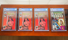 CONAN CGC LOT 4: Destroyer #1 2x 9.8, 1x 9.6 + King Conan #1 9.6 picture