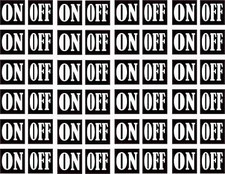 StickerTalk On Off Stickers, 0.5 inches x 0.5 inches picture