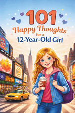 101 Happy Thoughts for a 12-Year-Old Girl: A Meaningful Gift for a 12th Birthday picture