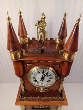Antique FRENCH GOTHIC Enchanting Table CLOCK by JAPY Frerse: 1878 - VERY RARE picture
