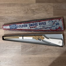 Vintage 1956 Toy BB Gun Annie Oakley Golden Smoke Rifle by Daisy With Box (Rare) picture