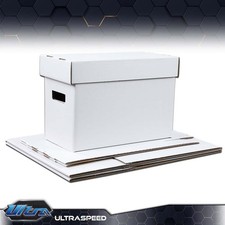 3/5/10x Comic Books Storage Boxes Short Holds 150-175 Stackable Durable Archive picture
