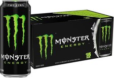 Monster Energy Drink, Green, Original, 16 Ounce (Pack of 15) picture