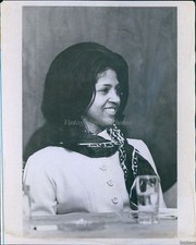 1970 Architect Mrs David Hunter At Black Womens Symposium Event Press Photo 8x10 picture