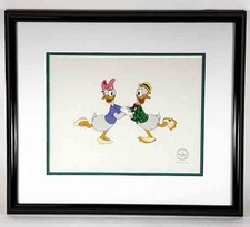 Disney's Mr. Duck Steps Out Framed Sericel, Limited Edition w/Certificate picture
