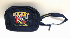 VINTAGE Walt Disney World MICKEY World Class Character Embroidered Fanny Pack picture