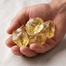 2PC Natural Raw Citrine Rough Crystal Stone Bulk Solar Plexus Chakra Decor Gift picture