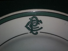 Vintage 1969 Princeton University Charter Club Walker China 7