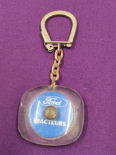 Vintage, French Ford, Tracteurs, Tractors Key Ring, Keyring picture