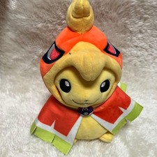Pikachu wearing a Ho-Oh poncho plush toy picture