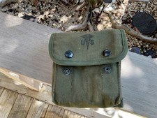 VIETNAM ERA M2 CANVAS JUNGLE FIRST AID KIT 1967 CASE FIRST AID,HAS CONTENTS. picture