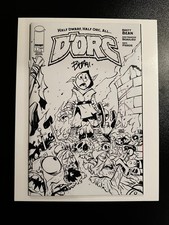 D'Orc #1  - Comic Tom Variant - Second Printing - Limited to 1500 B&W  - NM/M picture