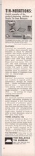 The Malayan Tin Bureau 1966 Vintage Print Ad Malaysia Straits Tin picture