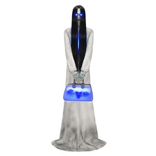 6.9 Ft. LED Tall Specter Lady Halloween Animatronic picture