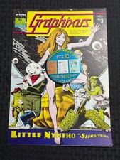 1978 GRAPHIXUS #3 VG/FN 5.0 Front & Back COVERS ONLY Brian Bolland picture