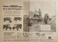 1958 Print Ad International Farmall Tractors 5 Models Shown Chicago,Illinois picture