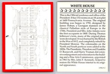 1994 Presidential Sports Cards - The White House / United States of America picture