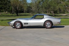 Cars 1968 chevrolet corvette c3 l36 coupe Art Print Poster 11x17 picture