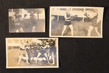 Early 1900s Boxing Snapshots (3) – Antique Athletic Training Photos c1910s picture