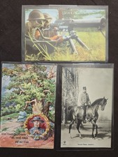 Lot Of 3 Word War 1 Post Cards w/sleeves picture