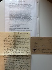 WWII German Eastern Front Feldpost Letter Translated Pioneer Battalion 236 1944 picture