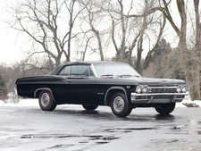 Cars 1965 chevrolet impala s s convertible muscle Art Print Poster 11x17 picture