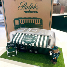 IN HAND RARE Ralph's Coffee Limited Edition Moon Cake Box Polo Bear CamperSet picture