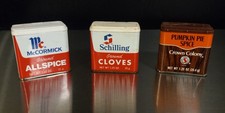 Set of Three Vintage Spice Containers from the 1970s picture