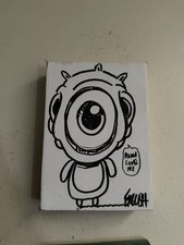 Ron English Signed Canvas Original Art Rare picture