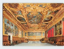 Postcard Senate Ducal Palace Venice Italy picture