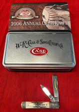 CASE XX USA CCC COLLECTORS CLUB 2006 STAG ONE AREM RAZOR KNIFE 52005 RAZ SS picture