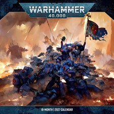 Sellers Publishing, Warhammer 40k 2027 Wall Calendar picture