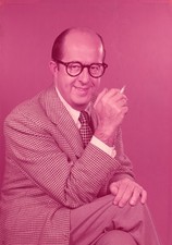 PFE3-673 PHIL SILVERS 1956 ORIGINAL NY MIRROR COVER SHOOT 5X7 COLOR TRANSPARENCY picture