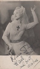 MONA INGLESBY  BALLERINA & CHOREOGRAPHER  Hand Signed RPPC POSTCARD AUTOGRAPH picture