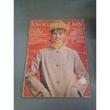 Vintage Woman's Day Magazine March 1964 Mohair Afghans Chicken Cook Book Circus picture