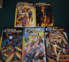 Gold Digger Pocket Manga lot of 5 In English By Fred Perry picture