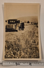 Vintage Photo Vintage Automobile Car Dirt Road Rural Country Landscape 1920s 193 picture