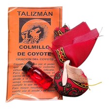 Colmillo de Coyote Amuleto de Suerte y Proteccion / Coyote Tooth Amulet of Luck picture