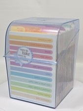 Vtg EASY TO BAKE EASY TO MAKE 530+ Recipes Cards w Box Home Baking Cooking picture