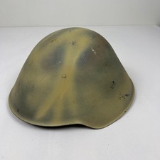 East German M56 Steel Helmet Early Model Camo DDR NVA Cold War Militaria Fair picture