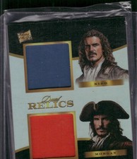 CAPTAIN WILLIAM KIDD / SIR MORGAN 2025 Pieces of the Past Villains Dual Relic picture
