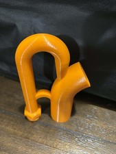 1 1/2 INCH DREDING HEAD (PETG) JET HEAD ORANGE GOLD PROSPECTING TOOL picture