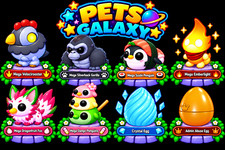 Velocirooster - Silverback Gorilla - Sushi Penguin - Crystal Egg - Adopt From Me picture