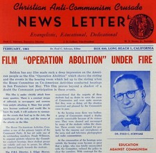 Vintage McCarthyism Christian Anti-Communism Crusade News Red Scare HUAC 1961 picture