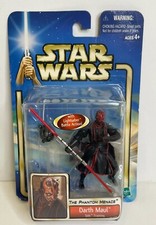 NEW: NIP Hasbro Star Wars The Phantom Menace Darth Maul Sith Training (2002) picture