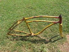 Vintage Pre War Western Flyer Bike Frame And Fork Collectible picture