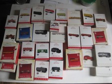 LOT OF 28 HALLMARK KEEPSAKE LIONEL ORNAMENTS NEW & USED picture