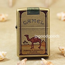 Zippo Lighter 205 Bronze World War II Camel Animal Series picture